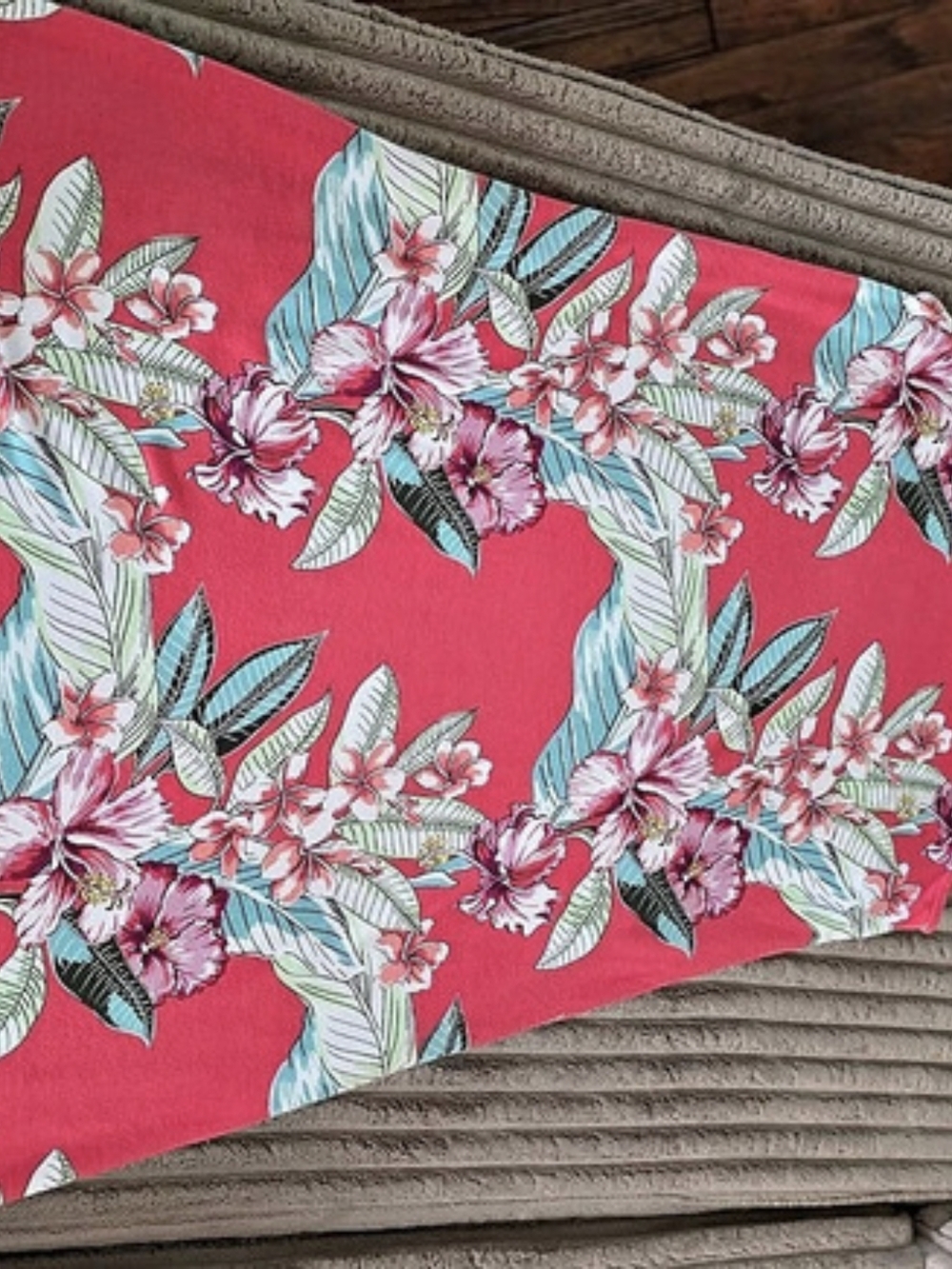 Tommy Bahama Floral Swim Coverup Pink XL Like New